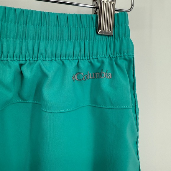 Columbia Girl's Teal Elastic Waist Pocket Shorts Size M‎ 10/12 - Picture 4 of 5